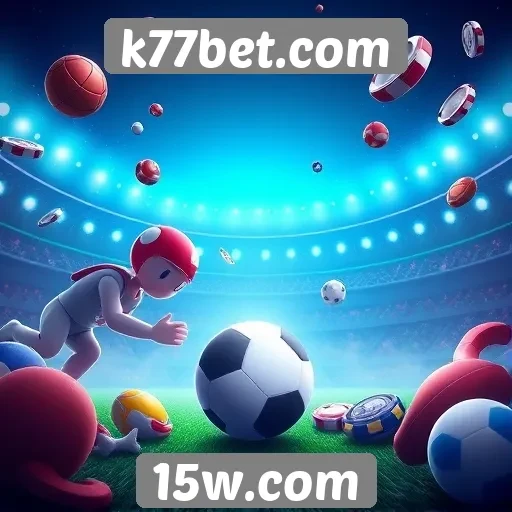 Variedade de jogos disponíveis em k77bet